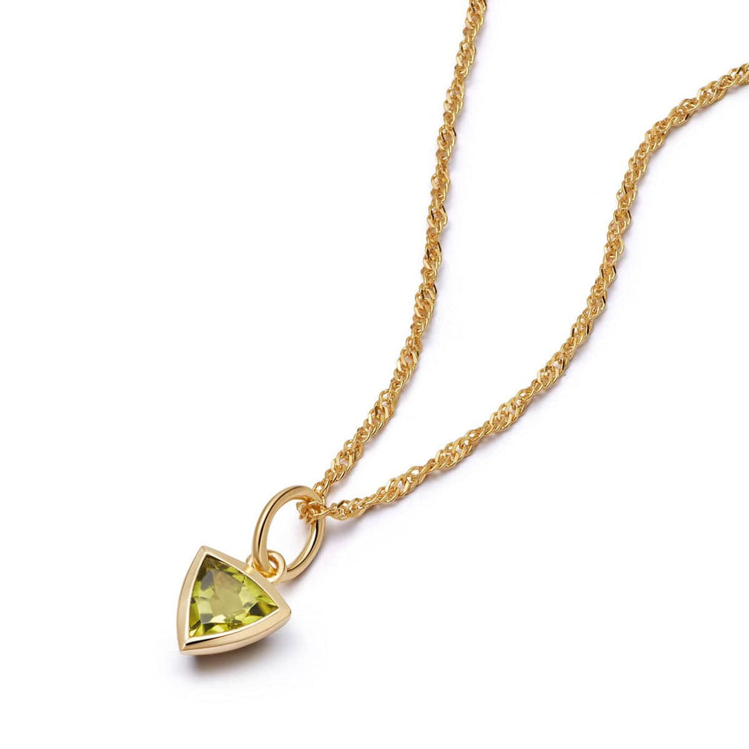 Daisy London 18ct Gold Plate Birthstone Charm Necklace - MococoDaisy LondonBS20_GP5056104128893Necklaces