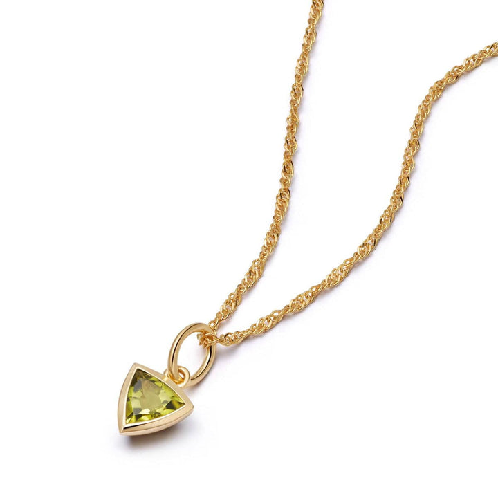 Daisy London 18ct Gold Plate Birthstone Charm Necklace - MococoDaisy LondonBS13_GP5056104128756Necklaces