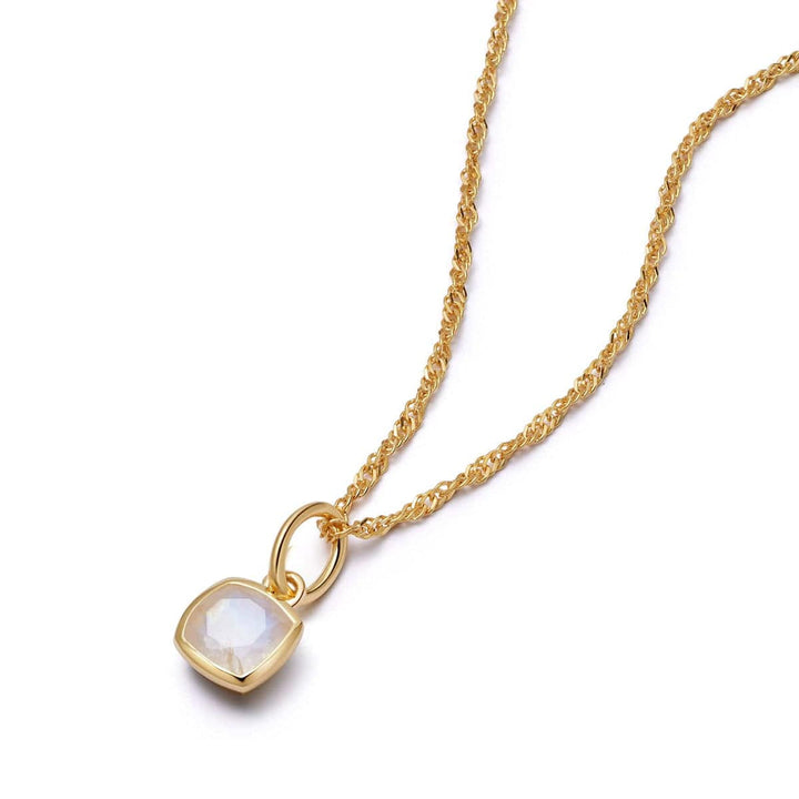 Daisy London 18ct Gold Plate Birthstone Charm Necklace - MococoDaisy LondonBS18_GP5056104128855Necklaces