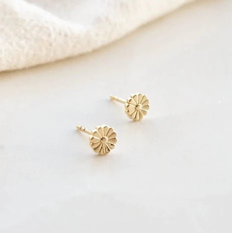 Daisy London 18ct Gold Plate Bloom Stud Earrings - MococoDaisy LondonST01_GPEarrings