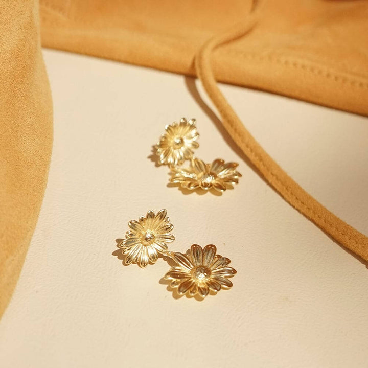 Daisy London 18ct Gold Plate Daisy Bohemia Layering Set - MococoDaisy LondonGSET167_GPEarrings