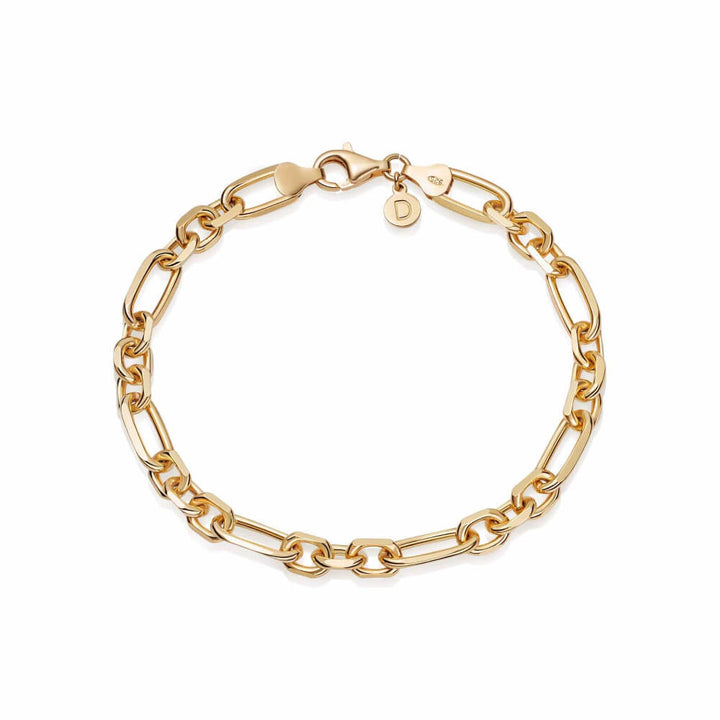 Daisy London 18ct Gold Plate Magnus Chunky Chain Bracelet - MococoDaisy LondonRBR04_GPBracelets