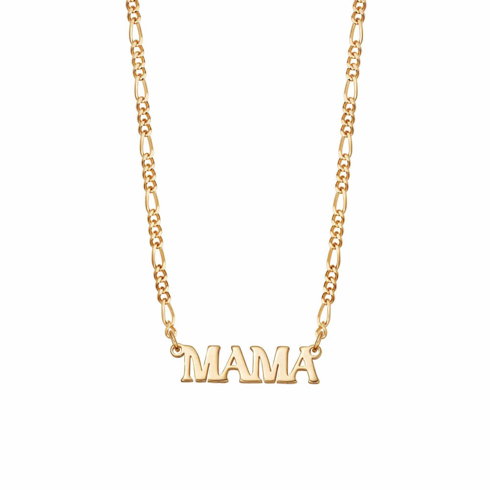 Daisy London 18ct Gold Plate Mama Necklace image