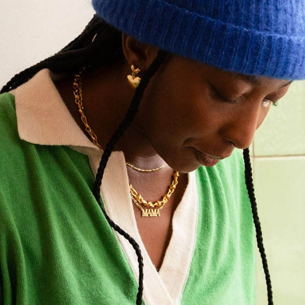 Daisy London 18ct Gold Plate Mama Necklace - MococoDaisy LondonNP001_GP5056104143612Necklace