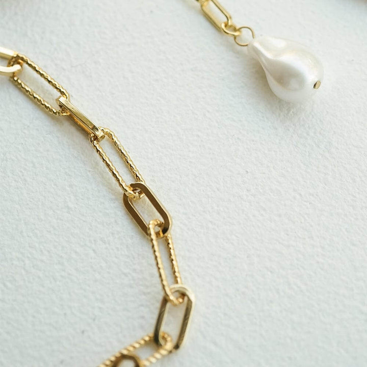Daisy London 18ct Gold Plate Polly Sayer Paperclip Chain Bracelet - MococoDaisy LondonSPBR03_GPBracelets