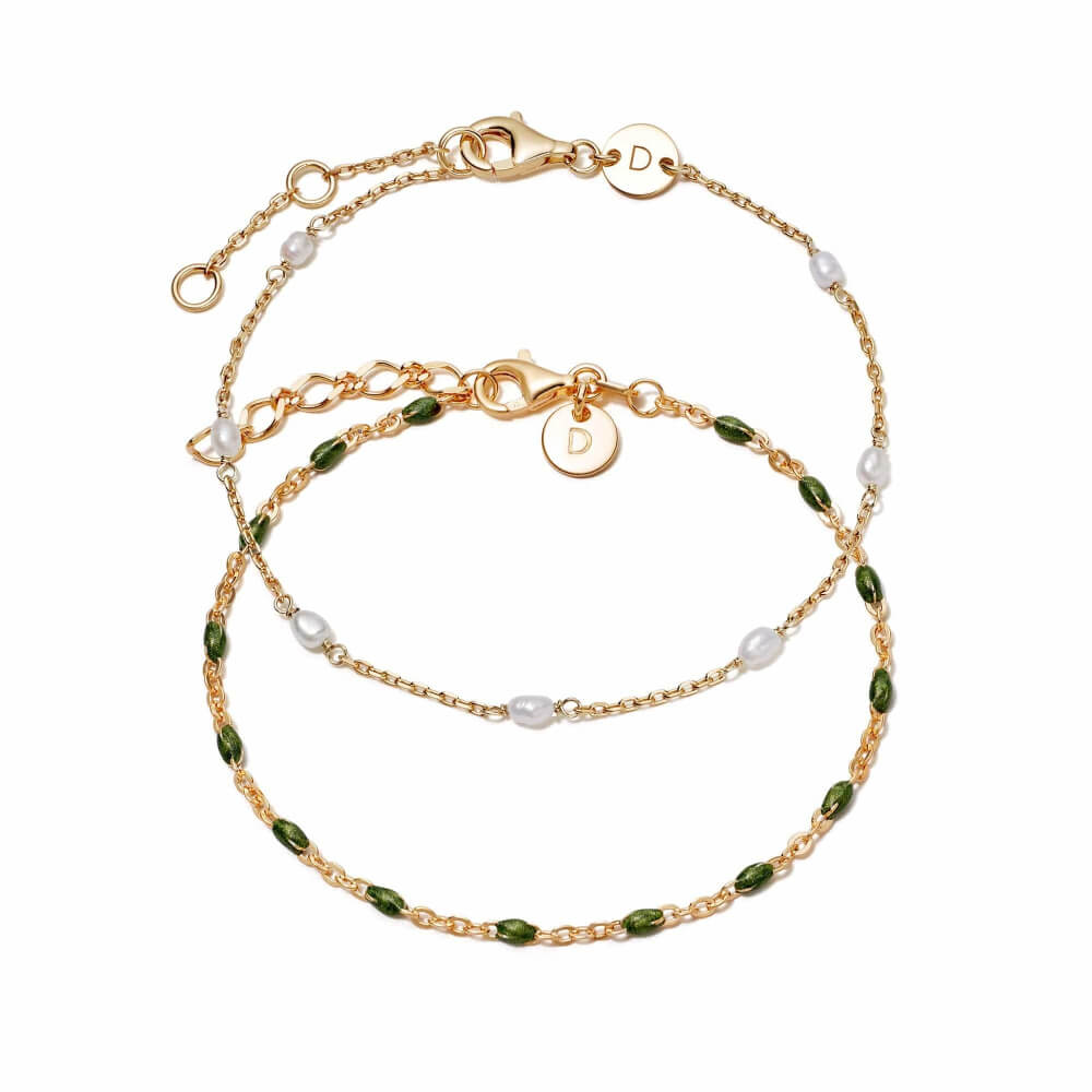 Daisy London 18ct Gold Plate Radiant Treasures Bracelet Stack - MococoDaisy LondonBSET4Bracelets