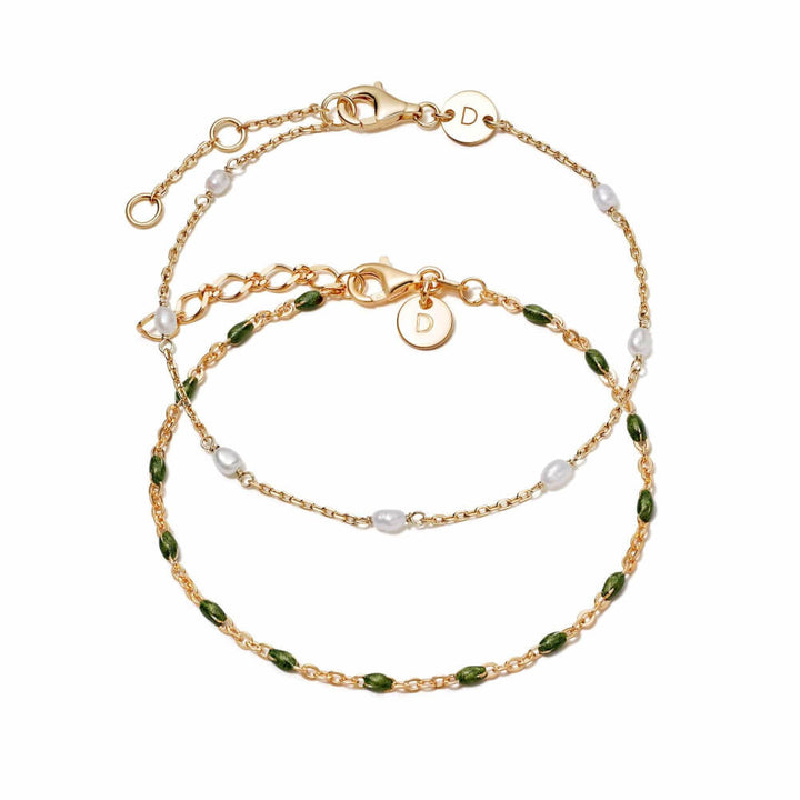 Daisy London 18ct Gold Plate Radiant Treasures Bracelet Stack - MococoDaisy LondonBSET4Bracelets