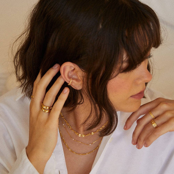 Daisy London 18ct Gold Plate Shell Cuff Earring - MococoDaisy LondonSE01_GPEarrings