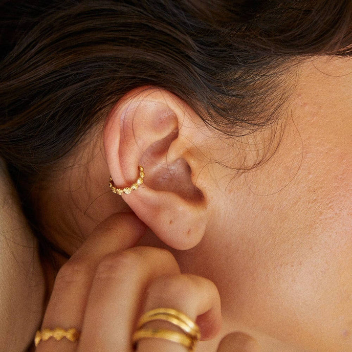 Daisy London 18ct Gold Plate Shell Cuff Earring - MococoDaisy LondonSE01_GPEarrings