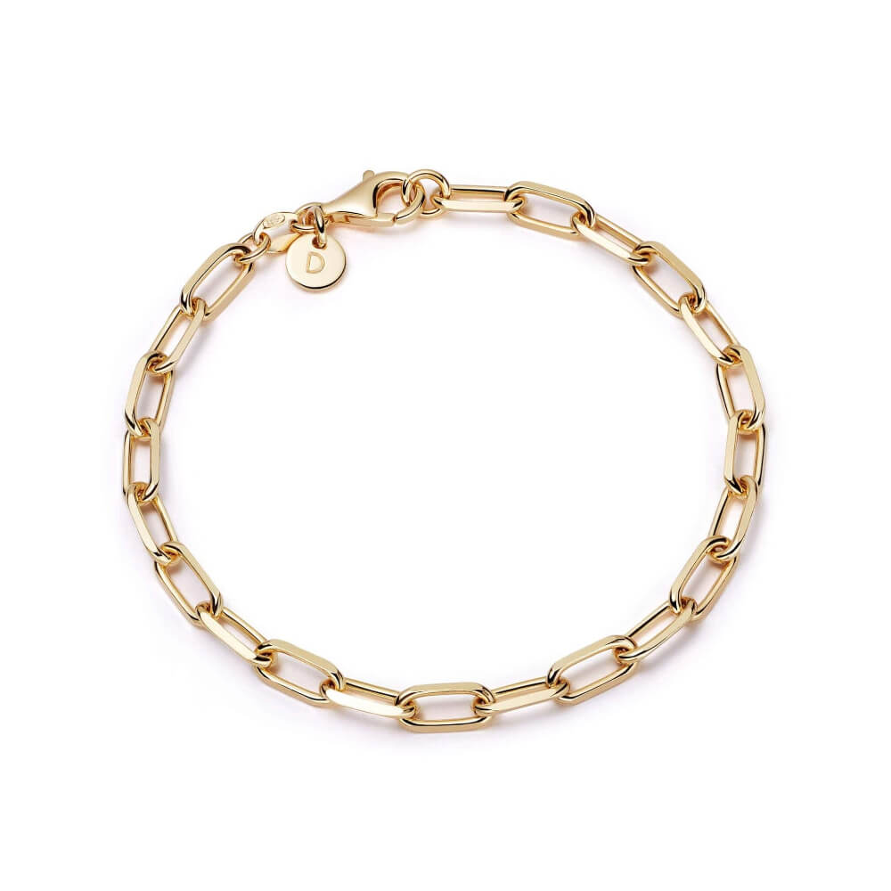 Daisy London 18ct Gold Plate Shrimps Chunky Chain Bracelet - MococoDaisy LondonSHBR001_GPBracelets