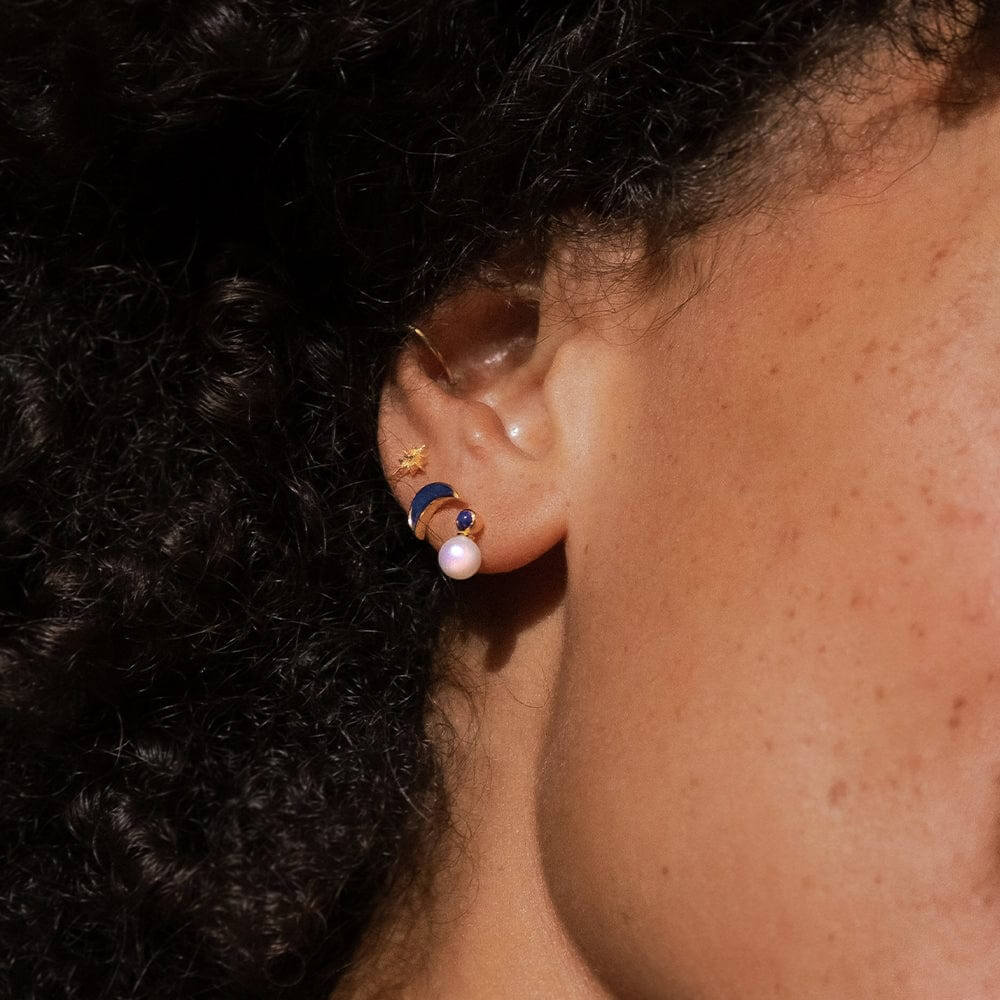 Daisy London 18ct Gold Plate Super Star Stud Earrings - MococoDaisy LondonST07_GPEarrings