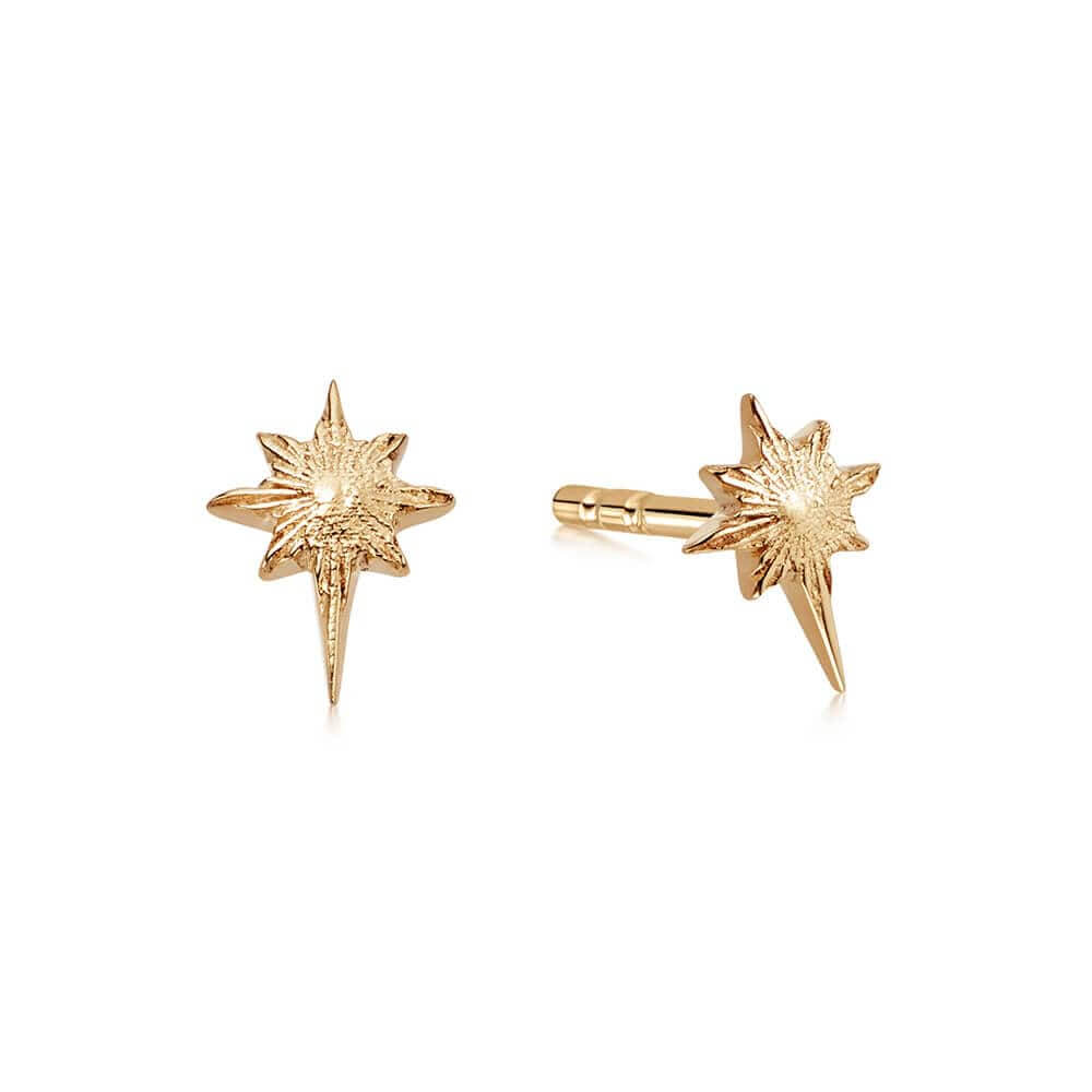 Daisy London 18ct Gold Plate Super Star Stud Earrings - MococoDaisy LondonST07_GPEarrings