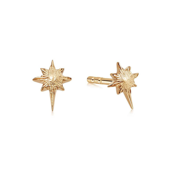 Daisy London 18ct Gold Plate Super Star Stud Earrings - MococoDaisy LondonST07_GPEarrings