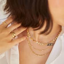 Daisy London 18ct Gold Plate Treasures Seed Pearl Chain Necklace - MococoDaisy LondonTN05_GPNecklaces