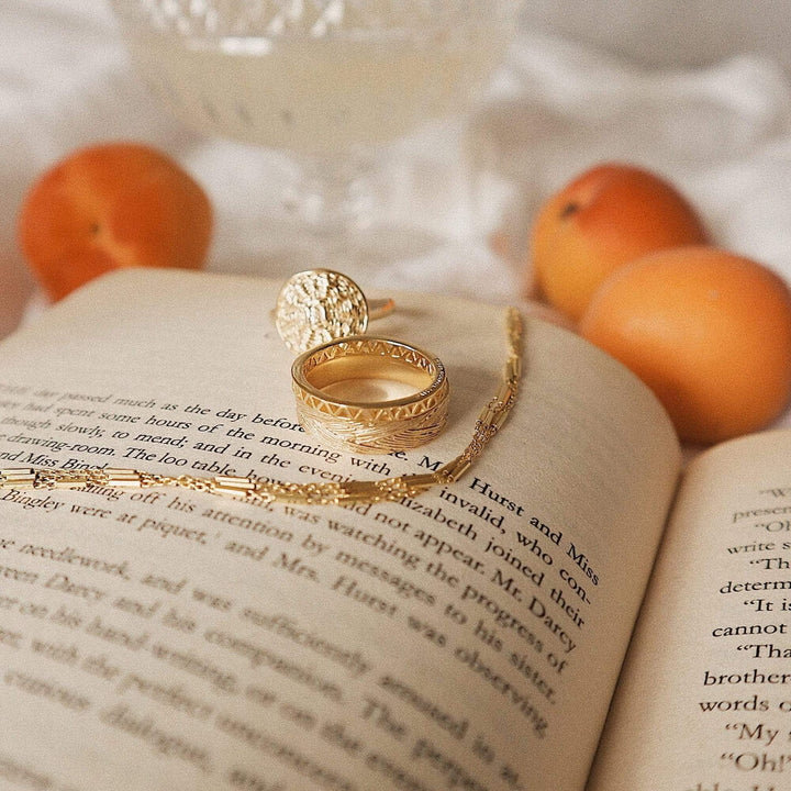 Daisy London 18ct Gold Plate Triple Bar Chain Bracelet image 2