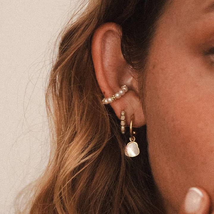 Daisy London 18ct Gold Plate Ultimate Pearl Earring Stack - MococoDaisy LondonGSET126_GPEarrings