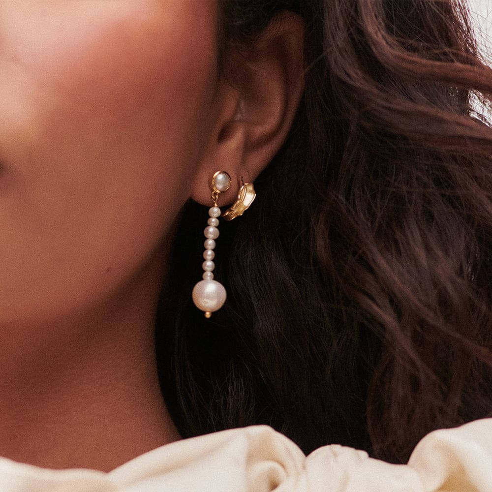 Daisy London Baroque & Seed Pearl Drop Earrings - MococoDaisy LondonSE15_GPEarrings