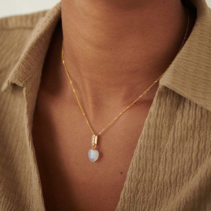 Daisy London Gold Beloved Moonstone Layering Set image 2