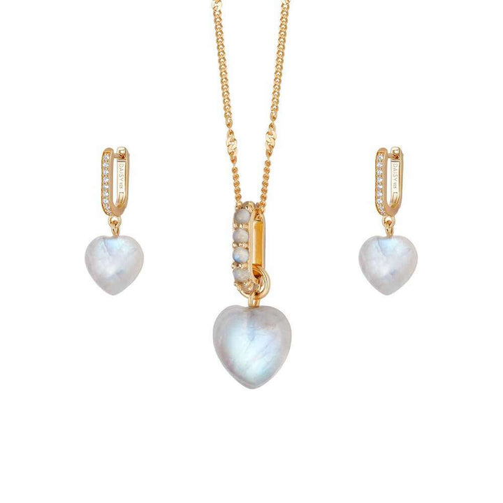 Daisy London Gold Beloved Moonstone Layering Set image