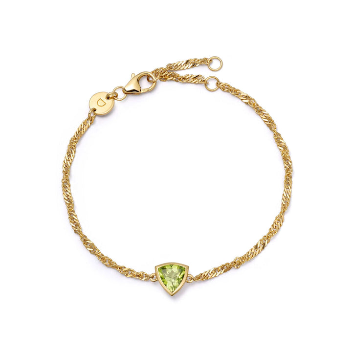 Daisy London Gold Birthstone Charm Bracelet with Gemstones - MococoDaisy LondonBSBR13_GP5056104138861Bracelets