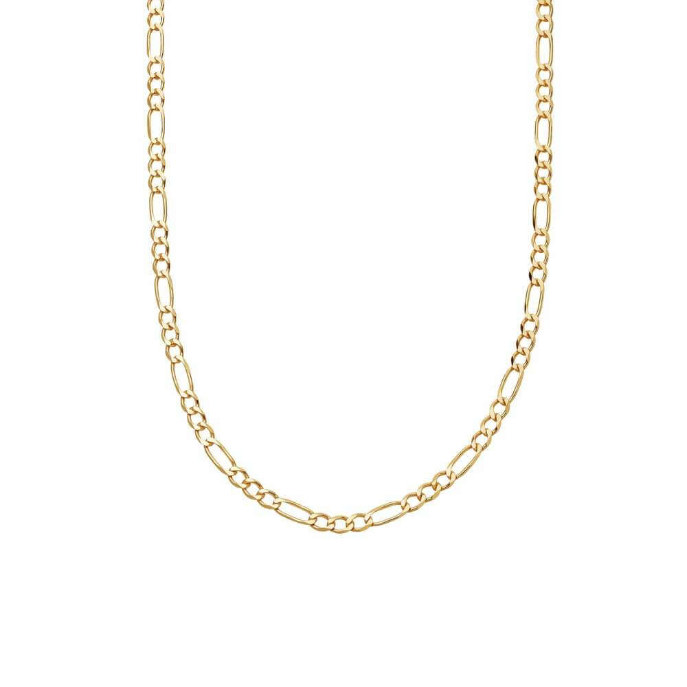 Daisy London Gold Classic Figaro Chain Necklace - MococoDaisy LondonFIG20_GPNecklaces