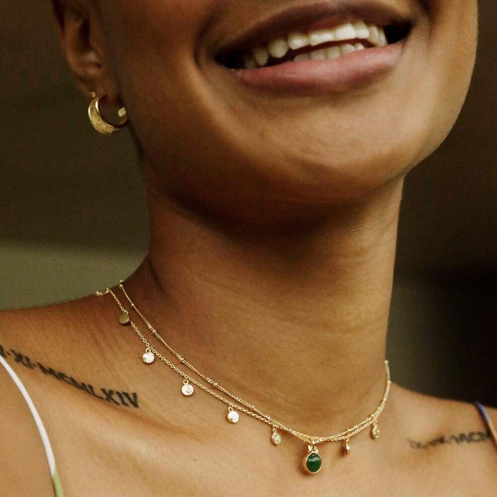 Daisy London Gold Comforting Sea Necklace Layering Set - MococoDaisy LondonGSET88Jewellery Sets
