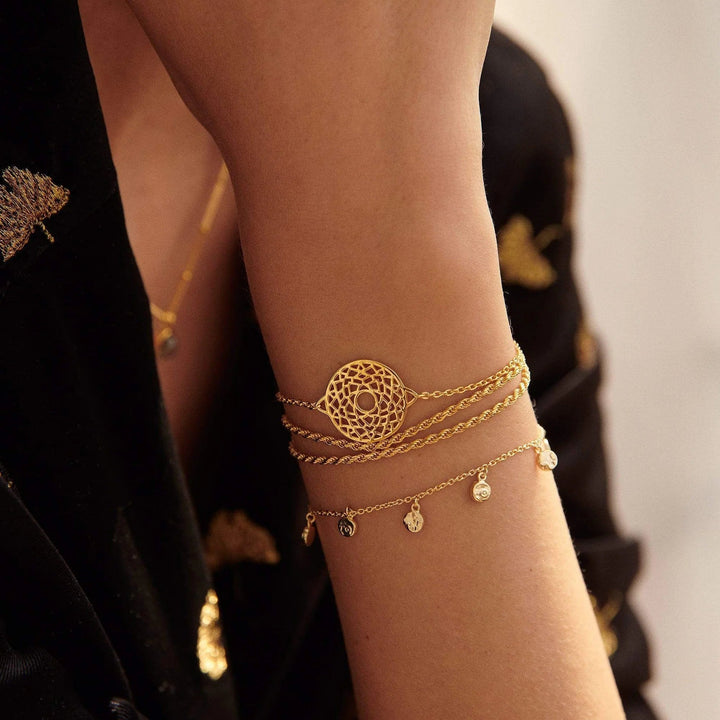 Daisy London Gold Crown Chakra Chain Bracelet - MococoDaisy LondonCHKBR10075055379310101Bracelets