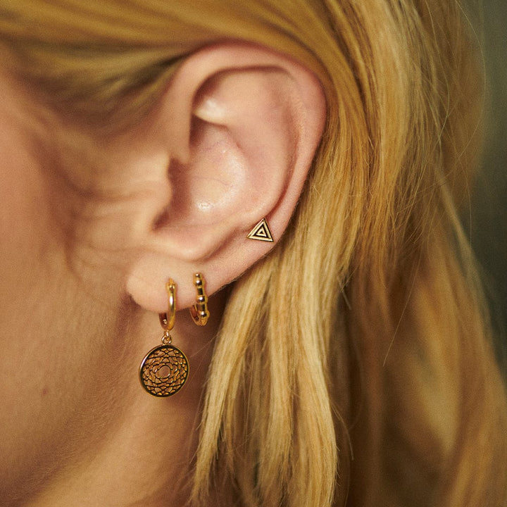 Daisy London Gold Crown Chakra Earrings - MococoDaisy LondonECHK20075055379310521Earrings