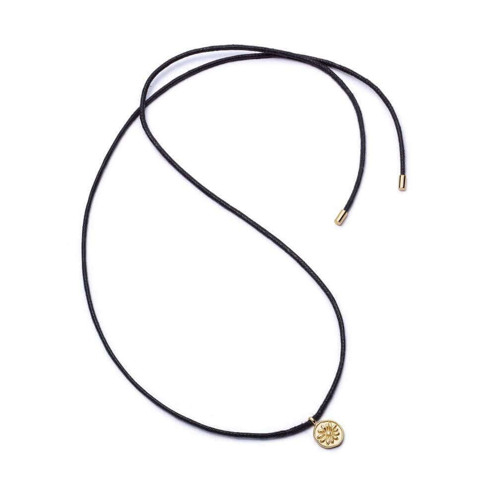 Daisy London Gold Daisy Cord Flower Necklace - MococoDaisy LondonDBN01_GPNecklaces