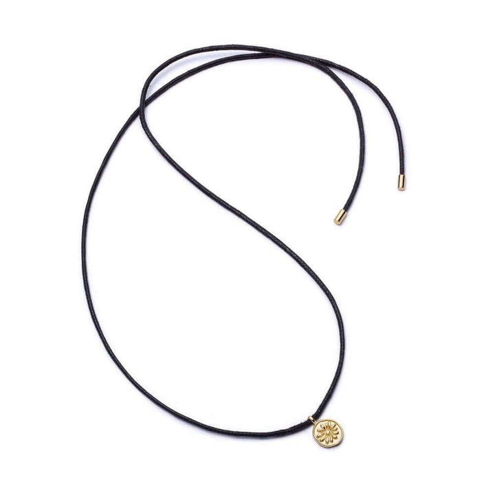 Daisy London Gold Daisy Cord Flower Necklace - MococoDaisy LondonDBN01_GPNecklaces