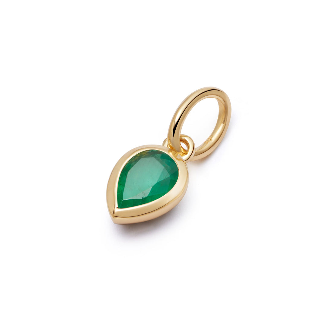 Daisy London Gold Emerald May Birthstone Charm Pendant - MococoDaisy LondonPBS17_GP5056104125359Charms & Links