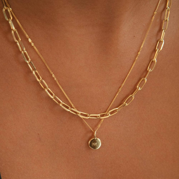 Daisy London Gold Engravable Mini Pendant - MococoDaisy LondonEGN02_GPCharms & Pendants