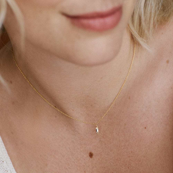 Daisy London Gold Estee Lalonde Fine Baguette Diamond Layering Set Additional Image - 4