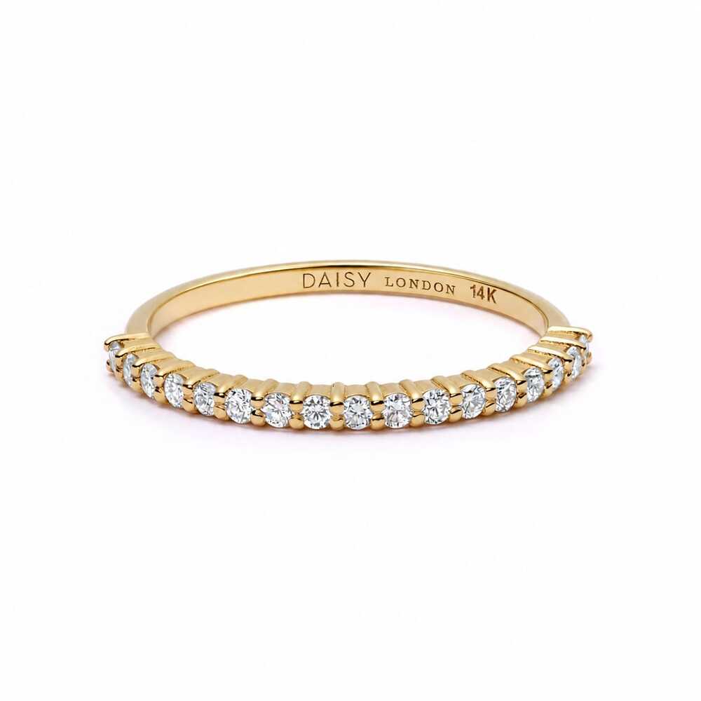Daisy London Gold Estee Lalonde Fine Pave Ring