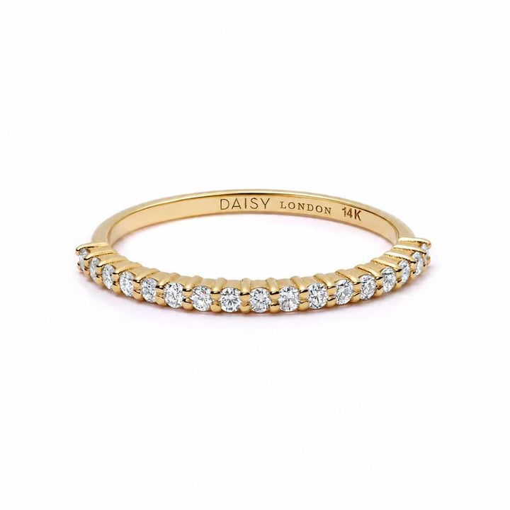 Daisy London Gold Estee Lalonde Fine Pave Ring