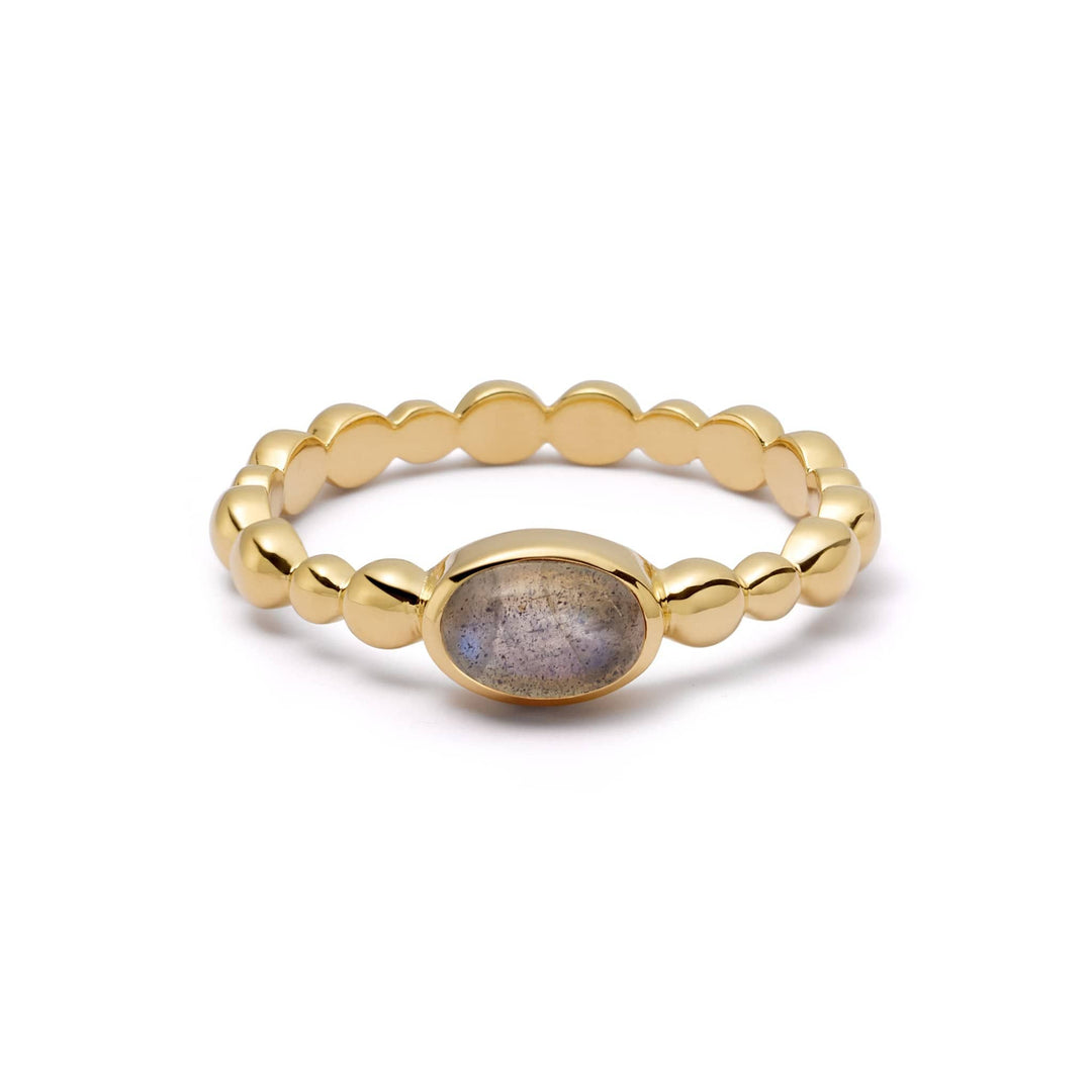 Daisy London Gold Healing Stone Ring - MococoDaisy LondonHR4003_GP_XS5056104134702Rings