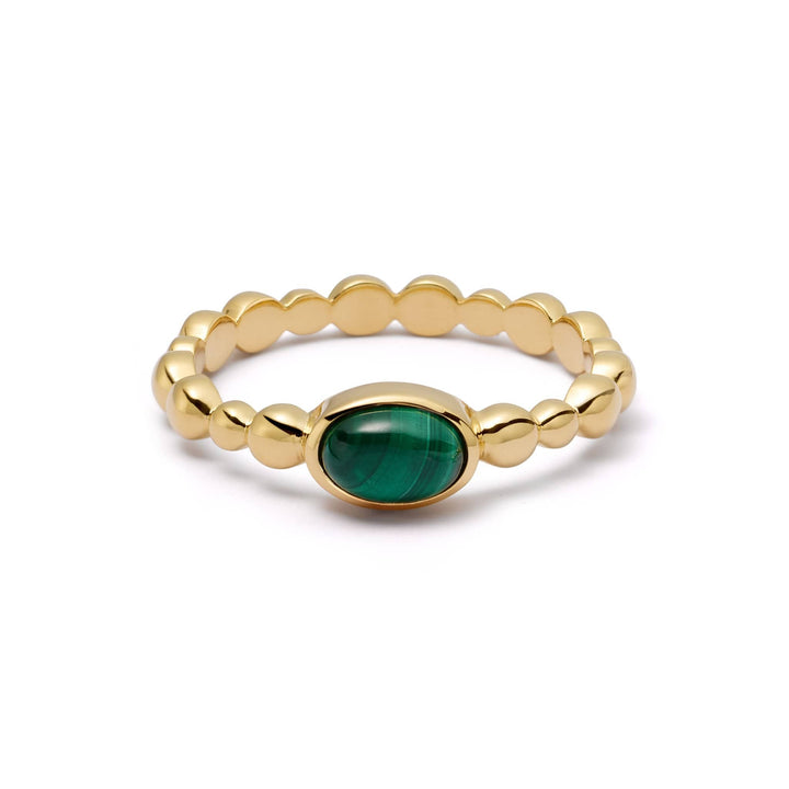 Daisy London Gold Healing Stone Ring - MococoDaisy LondonHR4003_GP_XS5056104134702Rings