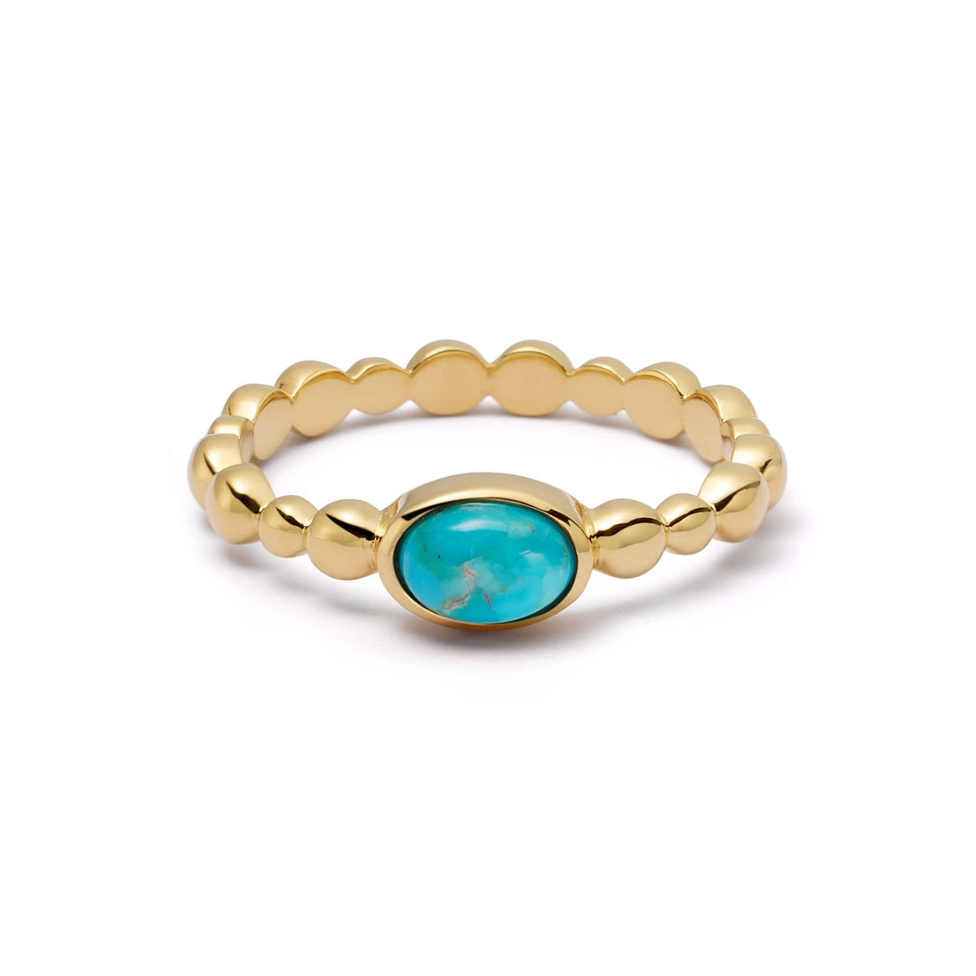 Daisy London Gold Healing Stone Ring - MococoDaisy LondonHR4003_GP_XS5056104134702Rings