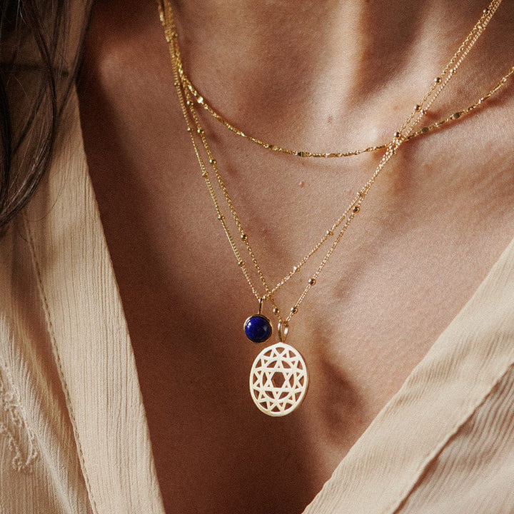 Daisy London Gold Heart Chakra Necklace - MococoDaisy LondonNCHK40045055379320292Necklaces