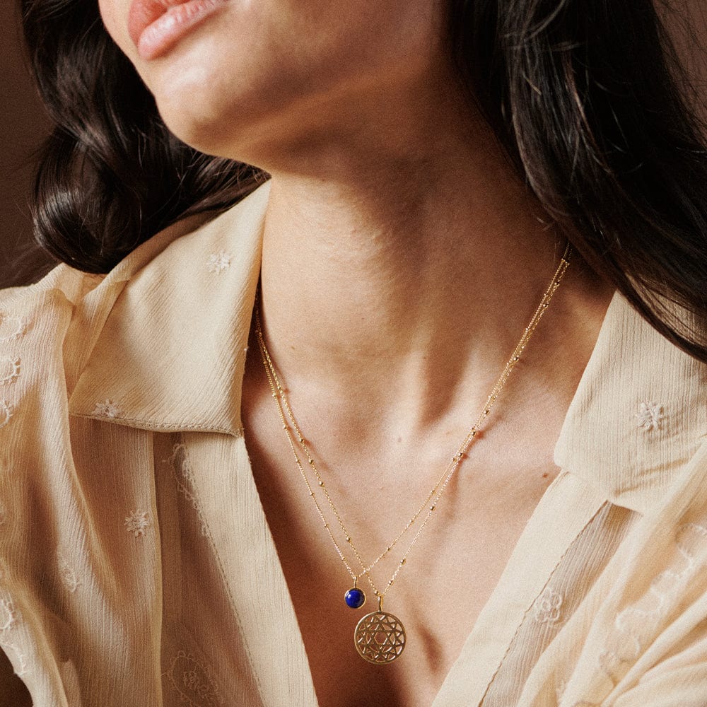 Daisy London Gold Heart Chakra Necklace - MococoDaisy LondonNCHK40045055379320292Necklaces