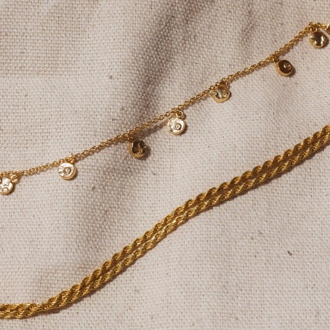 Daisy London Gold Isla Double Rope Bracelet - MococoDaisy LondonSBR01_GPBracelets