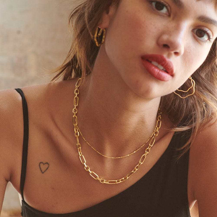 Daisy London Gold Magnus Chunky Chain Necklace - MococoDaisy LondonRN04_GPNecklaces