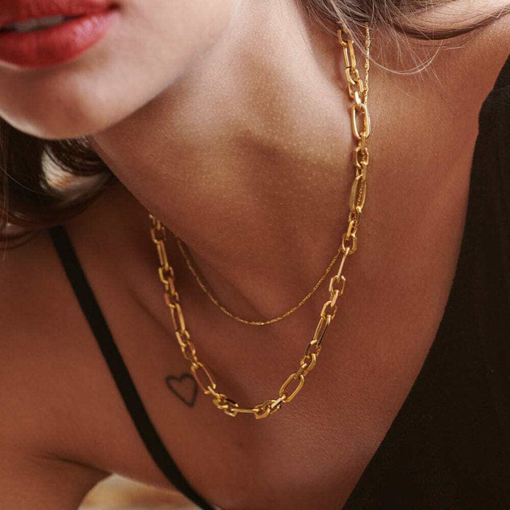 Daisy London Gold Magnus Chunky Chain Necklace - MococoDaisy LondonRN04_GPNecklaces