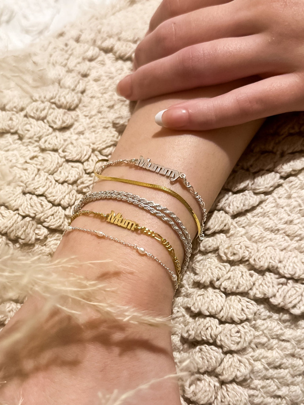 Daisy London Gold Mummy Bracelet - MococoDaisy LondonBRNP008_GP_MummyBracelets