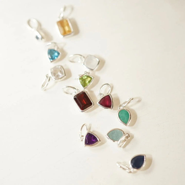 Daisy London Gold Opal October Birthstone Charm Necklace - MococoDaisy LondonBS22_GPNecklaces