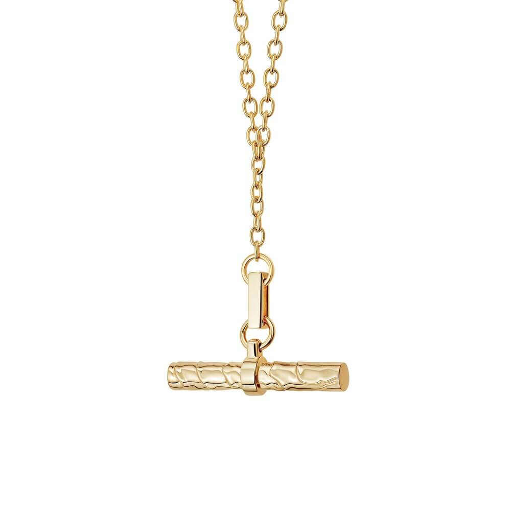 Daisy London Gold Oyster T Bar Necklace - MococoDaisy LondonTN02_GPNecklaces
