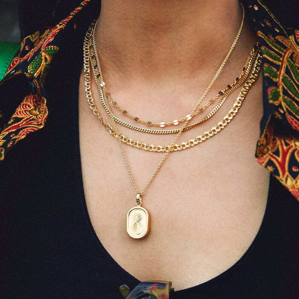 Daisy London Gold Peachy Chain Necklace - MococoDaisy LondonRN08_GPNecklaces