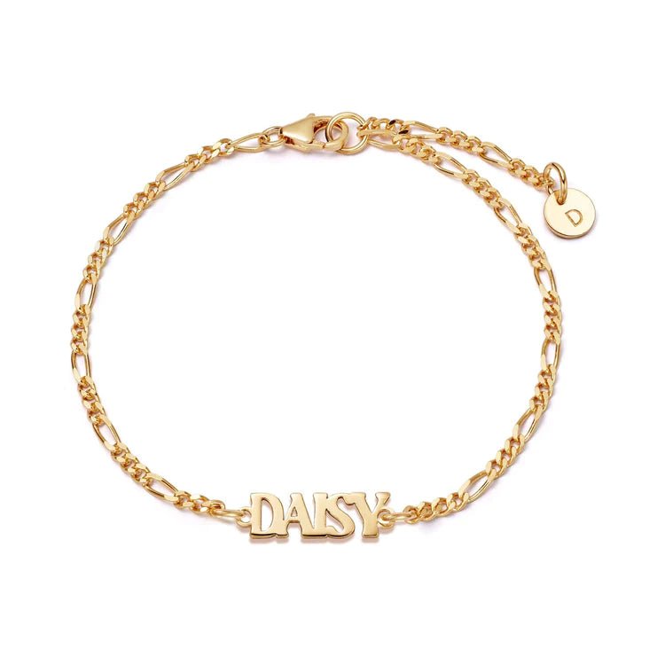 Daisy London Gold Personalised Name Bracelet - MococoDaisy LondonBRNP008_GPBracelets