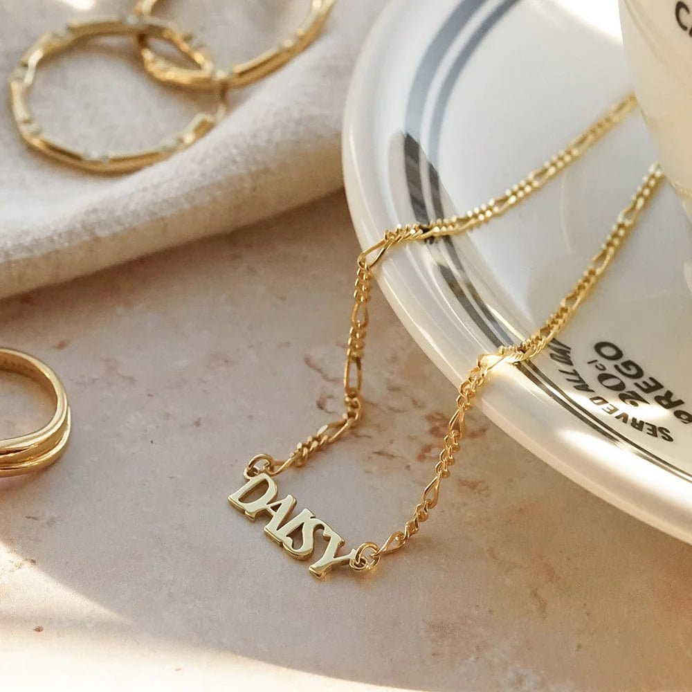 Daisy London Gold Personalised Name Necklace - MococoDaisy LondonNP008_GPNecklaces