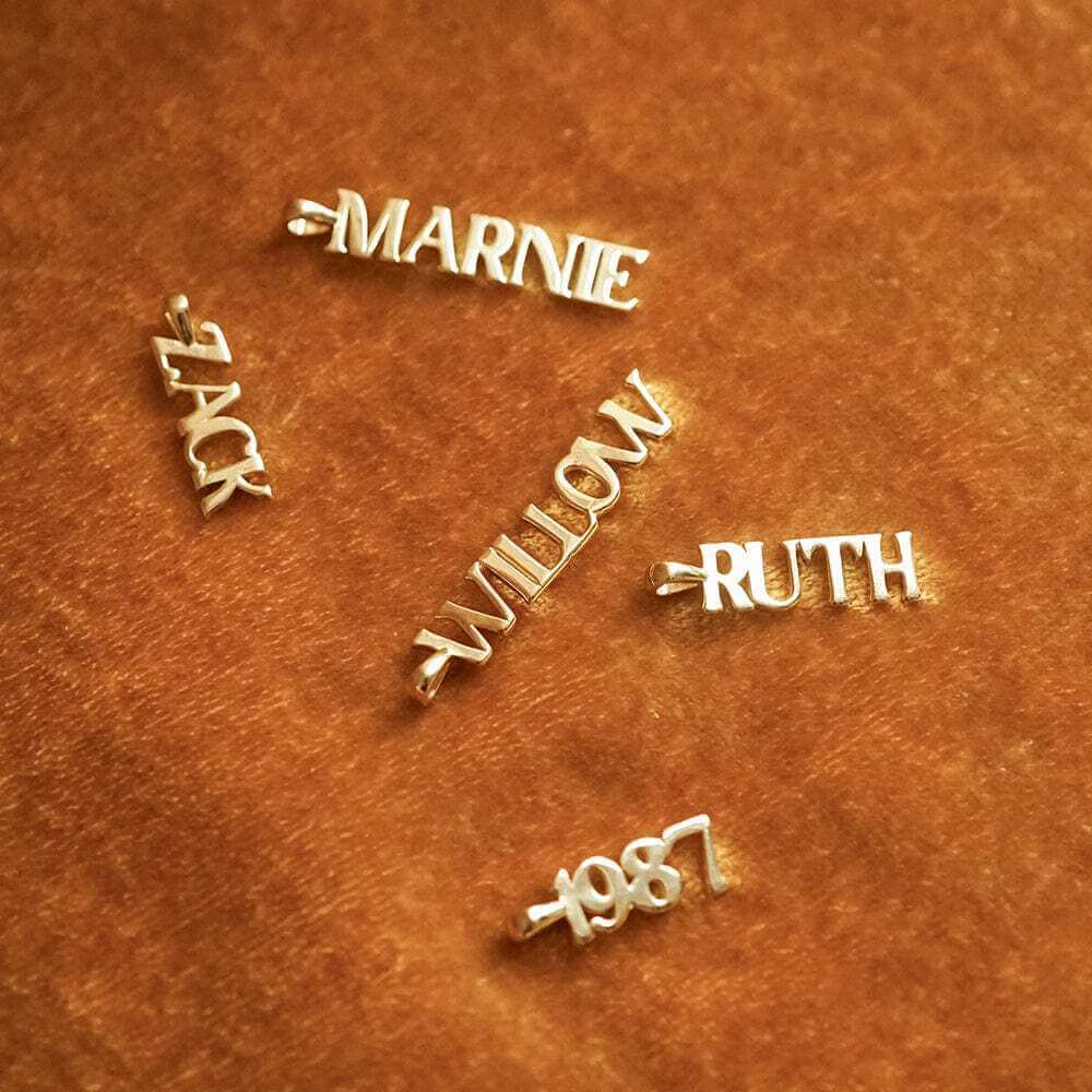Daisy London Gold Personalised Name Pendant - MococoDaisy LondonPNP011_GPCharms & Pendants